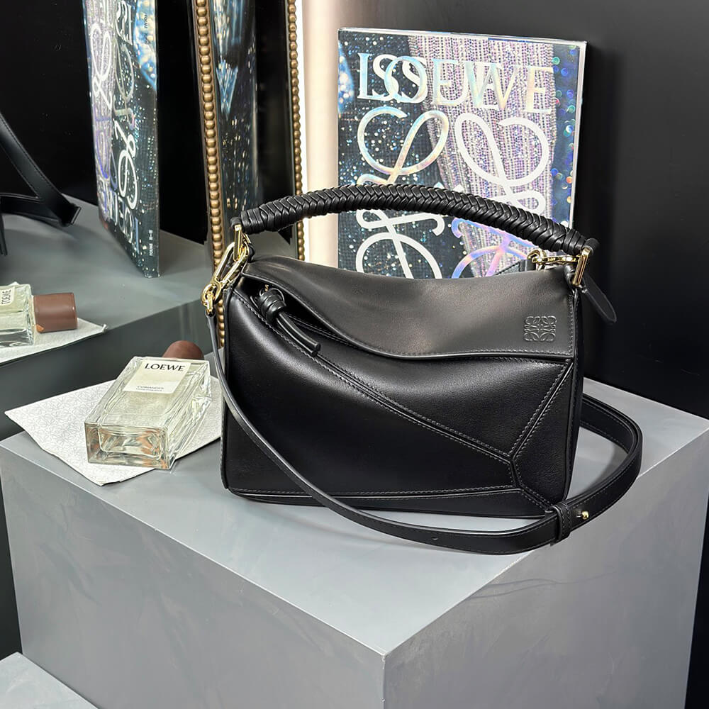 L0ew* Small Puzzle bag in smooth calfskin(HIGH-END GRADE)