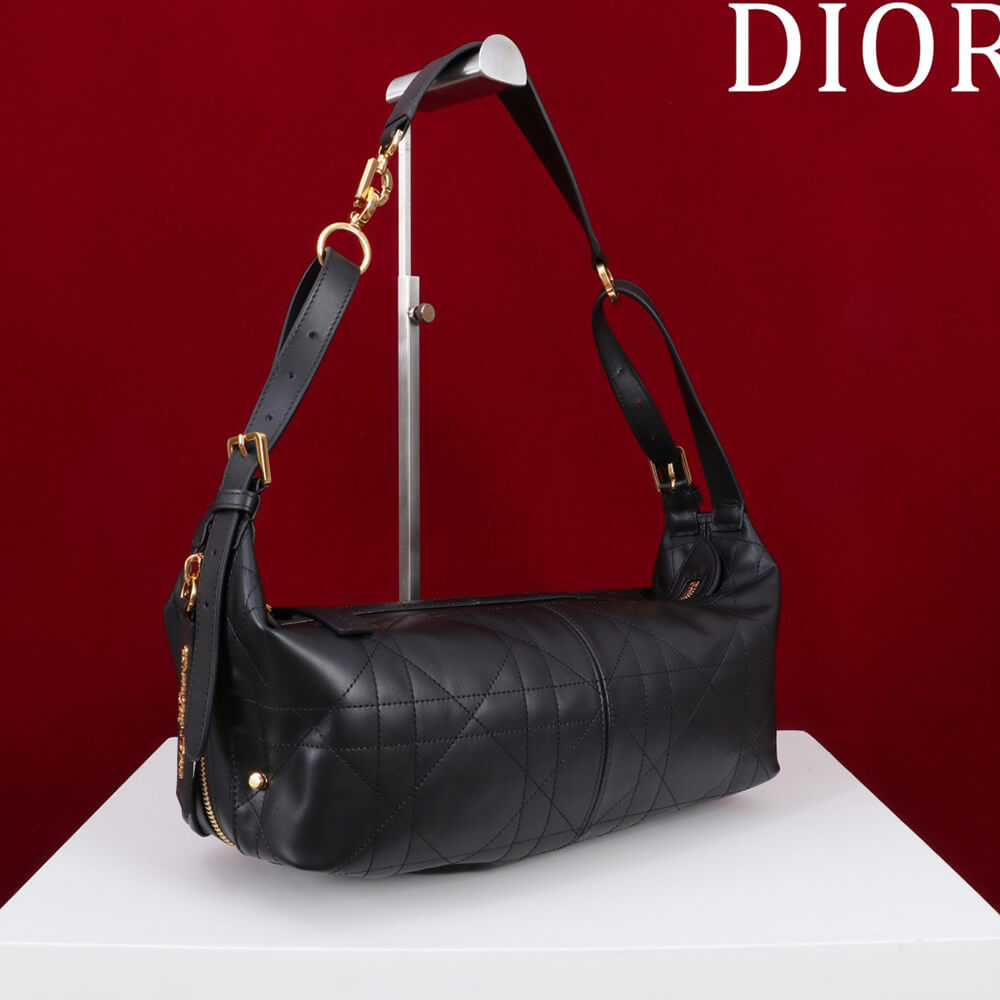 D10r Small D-Journey Bag in Vintage Smooth Calfskin(HIGH-END GRADE)