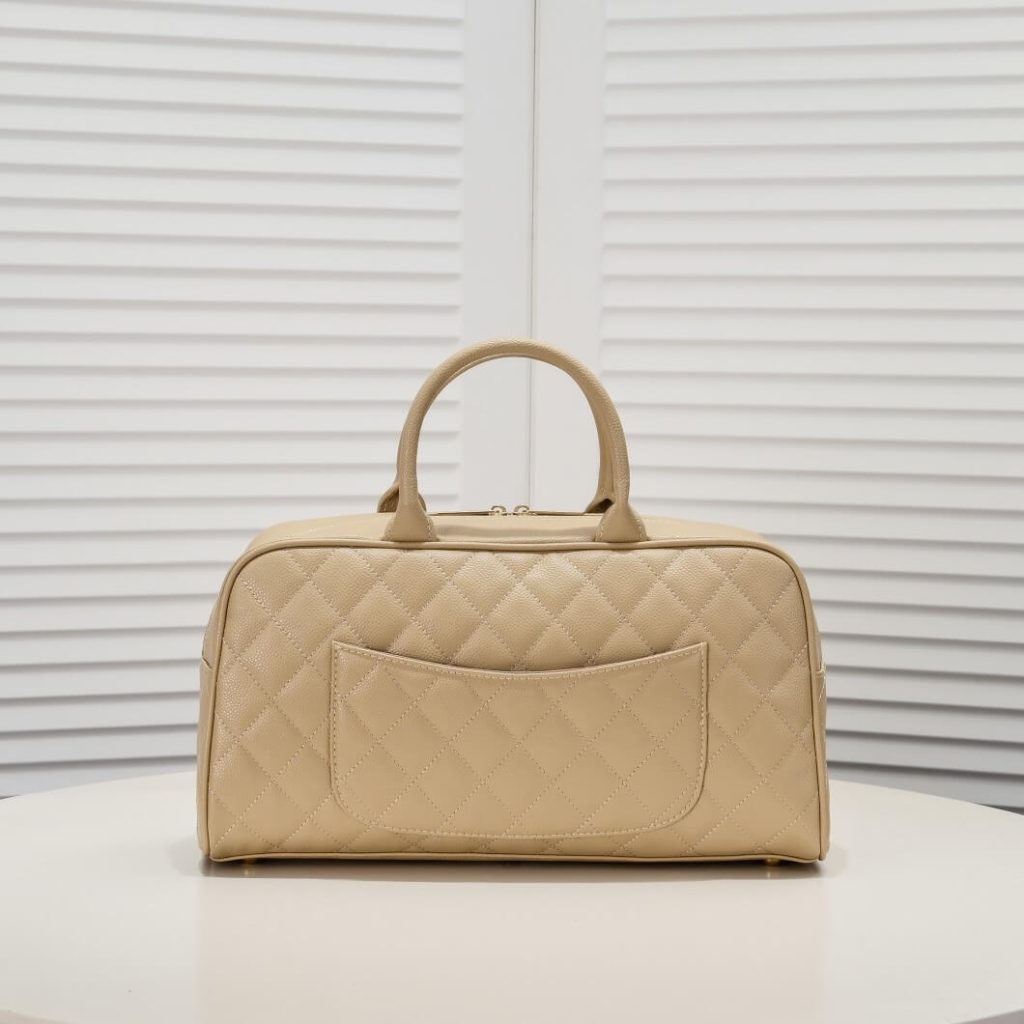 Ch**el Large Vintage Boston Bag