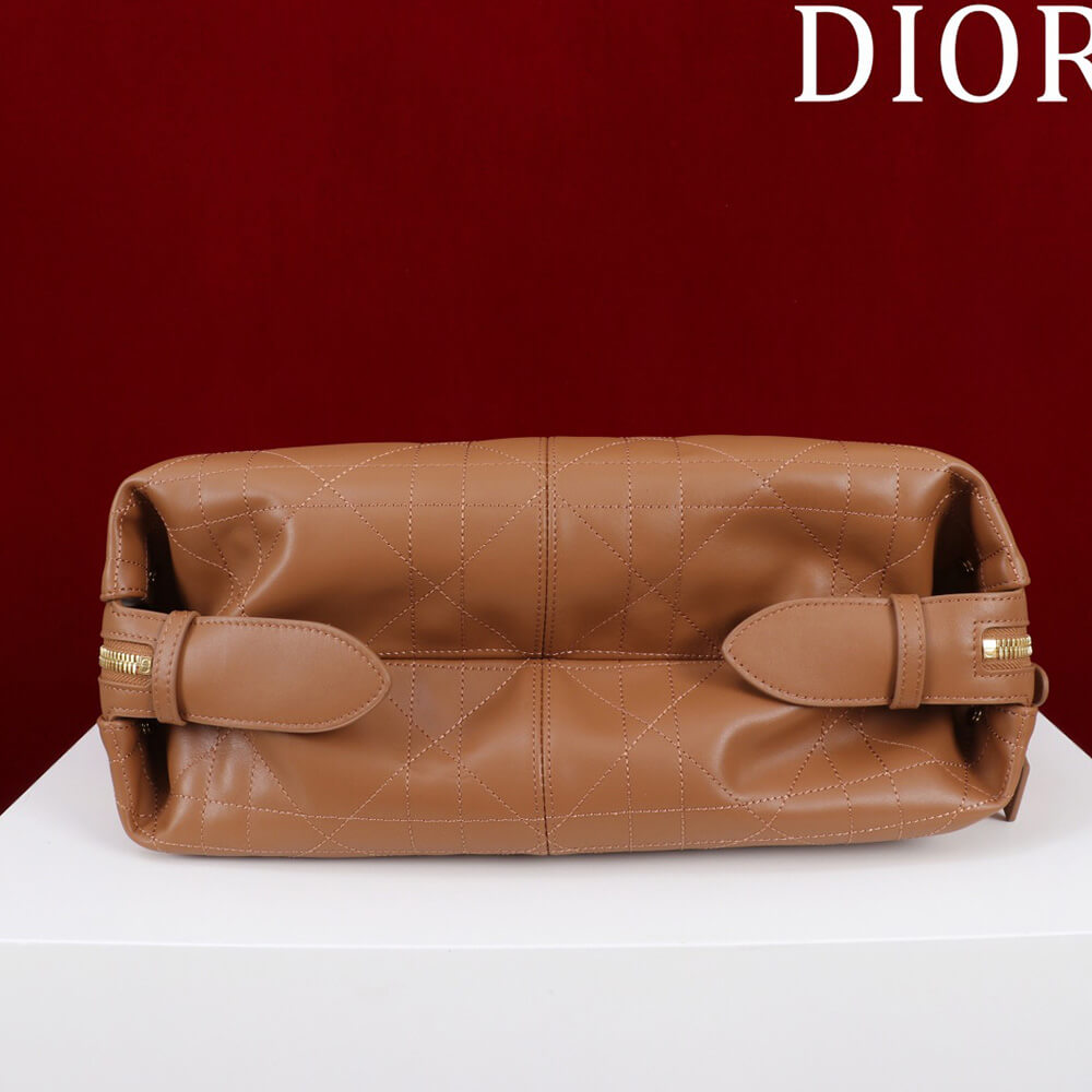 D10r Small D-Journey Bag in Vintage Smooth Calfskin(HIGH-END GRADE)
