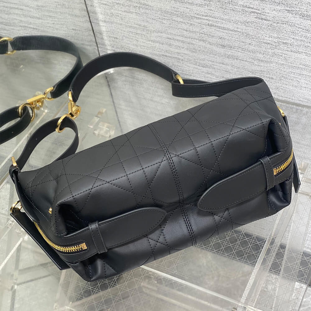D10r Small D-Journey Bag in Vintage Smooth Calfskin(HIGH-END GRADE)