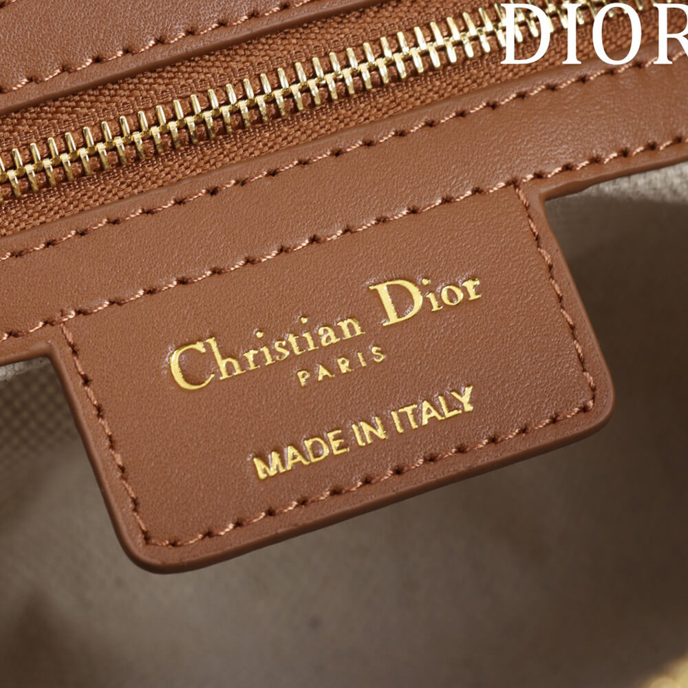 D10r Small D-Journey Bag in Vintage Smooth Calfskin(HIGH-END GRADE)