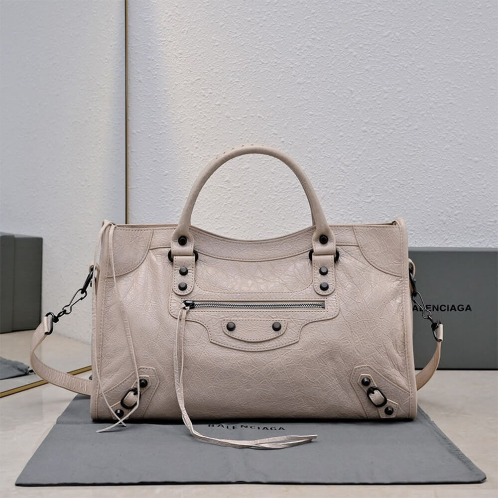 Ba1en*iaga Women’s Le City Bag Medium(HIGH-END GRADE)