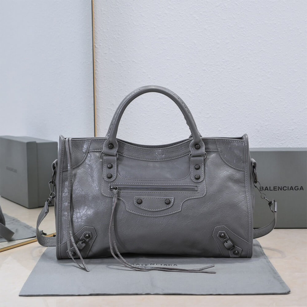 Ba1en*iaga Women’s Le City Bag Medium(HIGH-END GRADE)