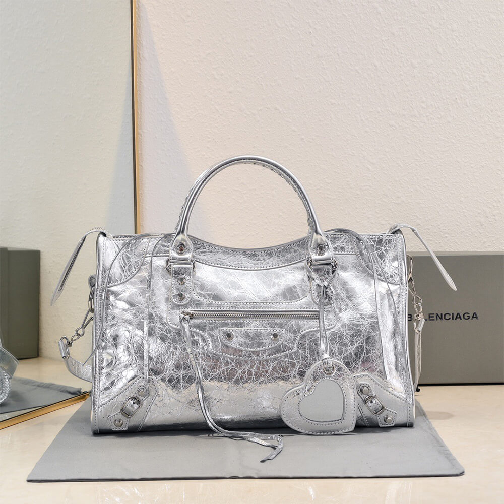 Ba1en*iaga Women’s Le City Bag Medium(HIGH-END GRADE)
