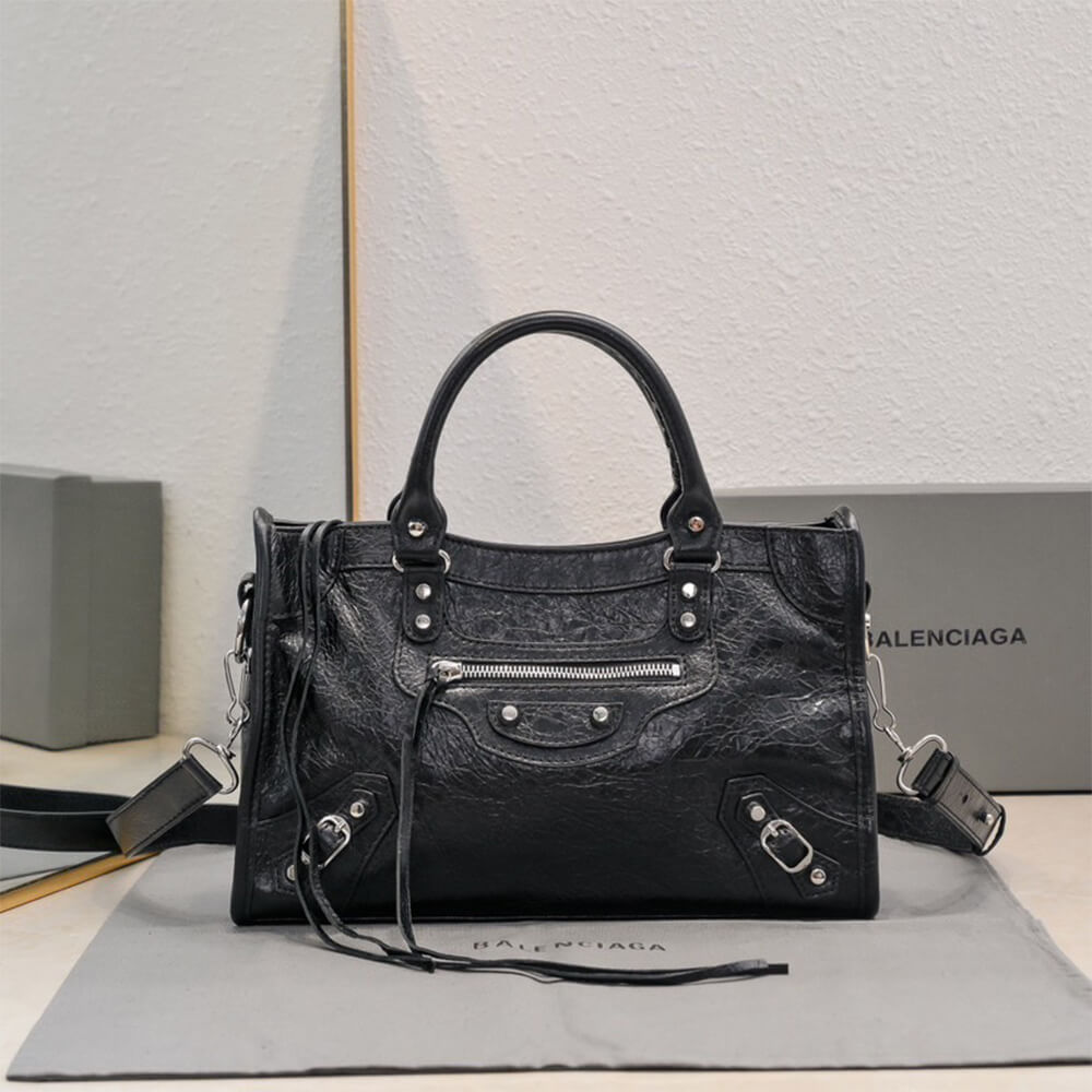 Ba1en*iaga Women’s Le City Bag Small(HIGH-END GRADE)
