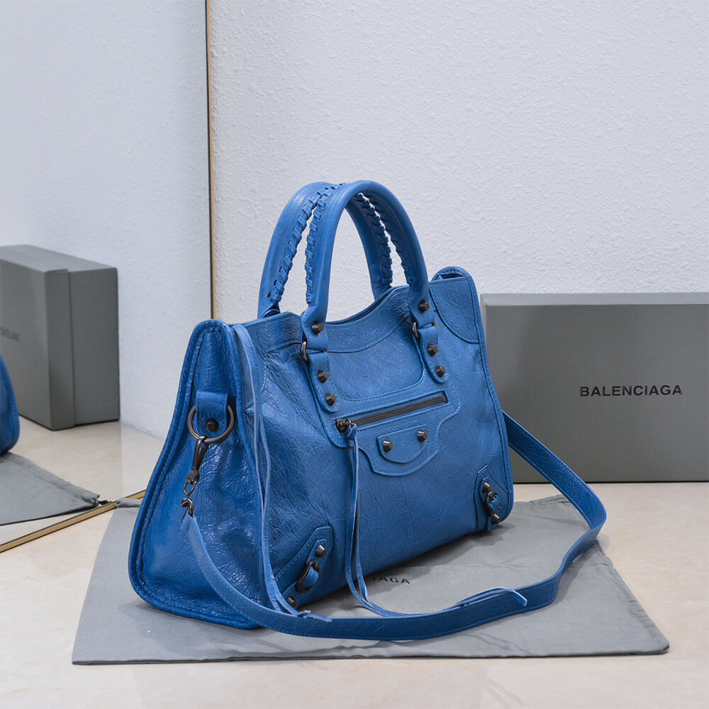 Ba1en*iaga Women’s Le City Bag Medium(HIGH-END GRADE)