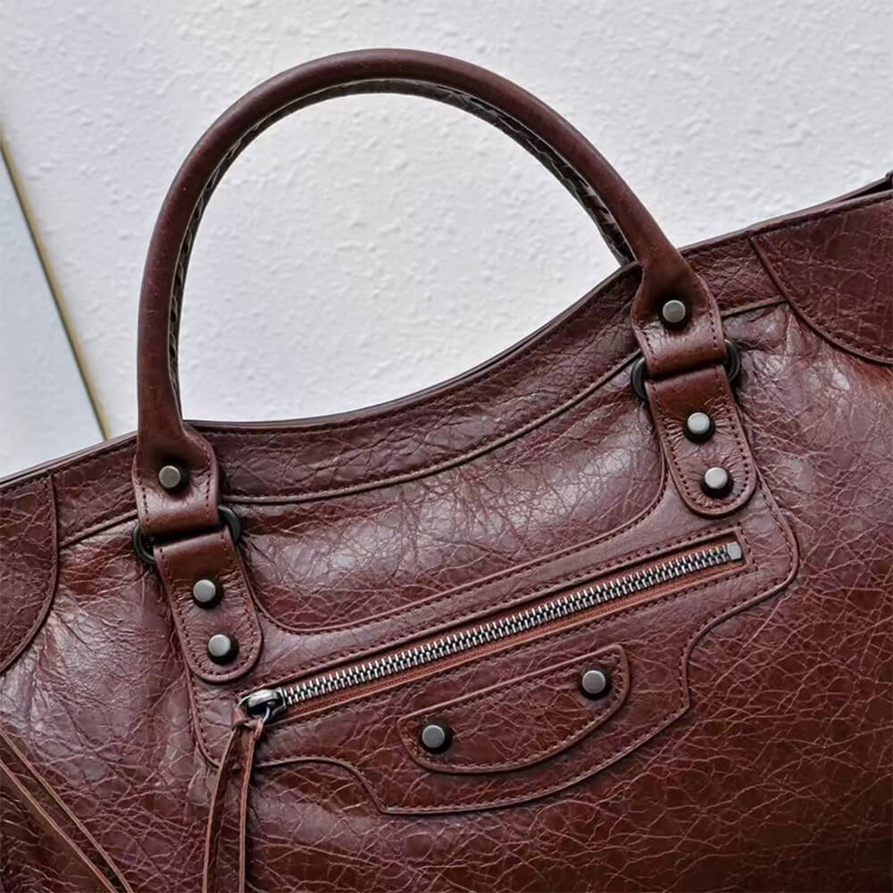 Ba1en*iaga Women’s Le City Bag Medium(HIGH-END GRADE)