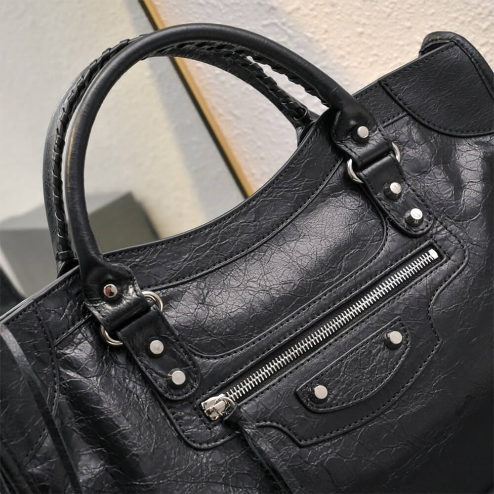 Ba1en*iaga Women’s Le City Bag Medium(HIGH-END GRADE)