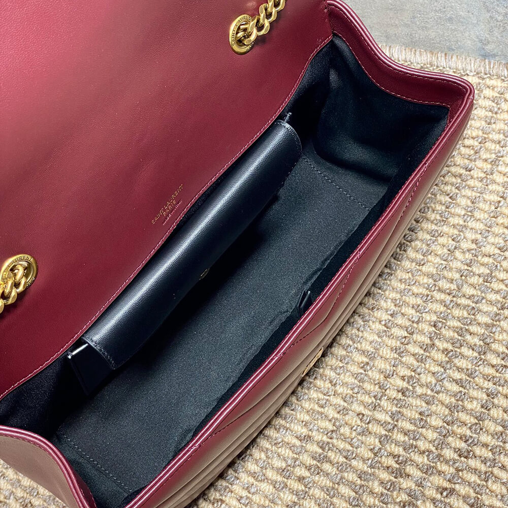 Y51 LOULOU medium in MATELASSE lambskin(HIGH-END GRADE)