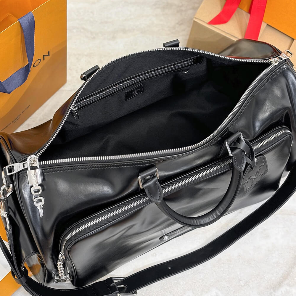LV Keepall Cargo Bandoulière 50 Bag(HIGH-END GRADE)
