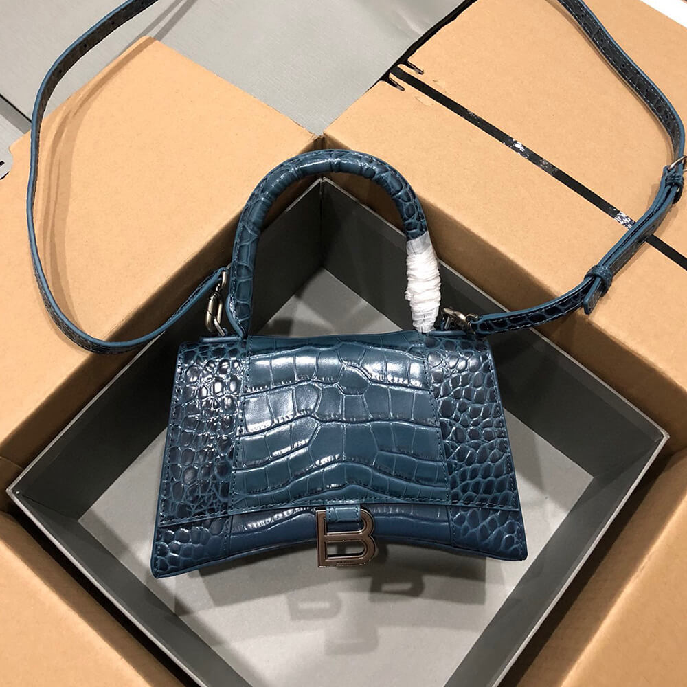 Ba1en*iaga Hourglass Handbag Small(high-end grade)