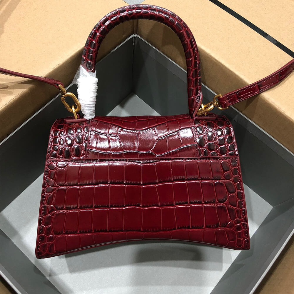 Ba1en*iaga Hourglass Handbag Small(high-end grade)