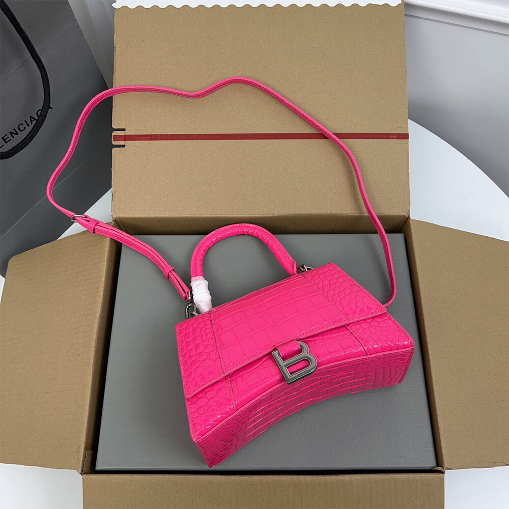 Ba1en*iaga Hourglass Handbag Small(high-end grade)