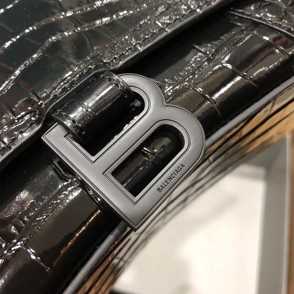 Ba1en*iaga Hourglass Handbag Small(high-end grade)