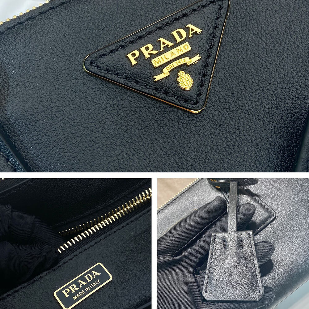 Medium Pra*a Galleria leather bag(HIGH-END GRADE)