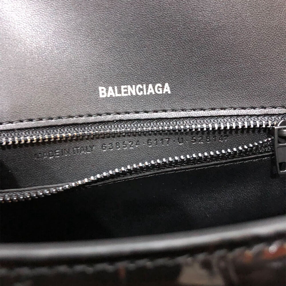 Ba1en*iaga Hourglass Handbag Small(high-end grade)