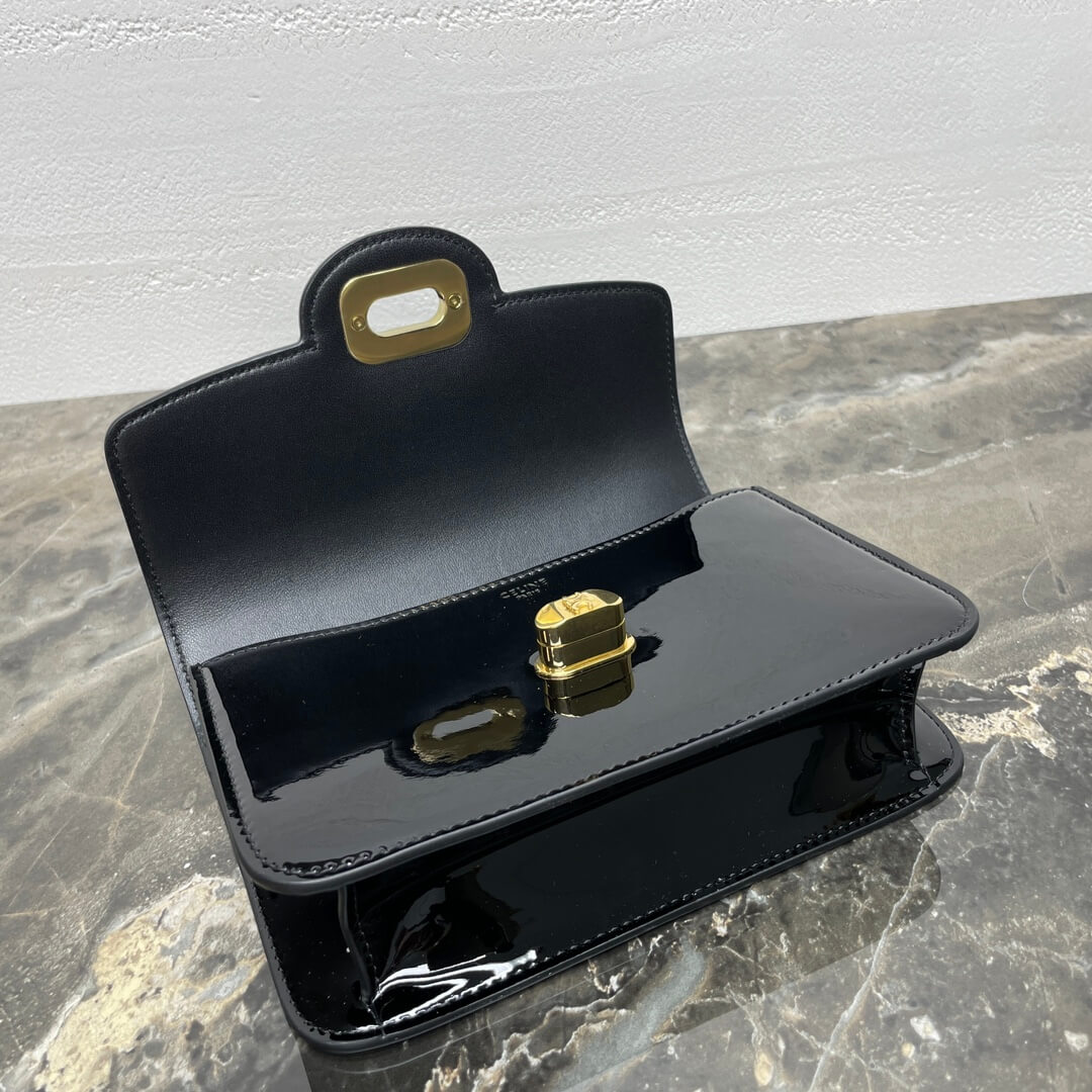 Ce1i*e TEEN Ce1i*e JOSEPHINE bag IN PATENT CALFSKIN(high-end grade)