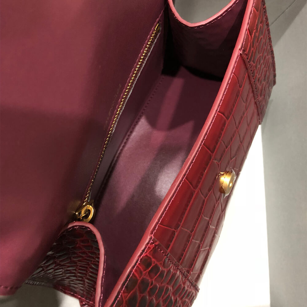 Ba1en*iaga Hourglass Handbag Small(high-end grade)