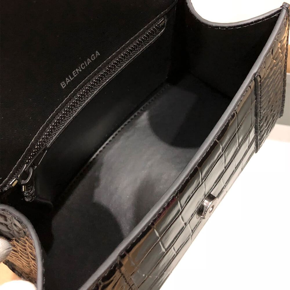 Ba1en*iaga Hourglass Handbag Small(high-end grade)