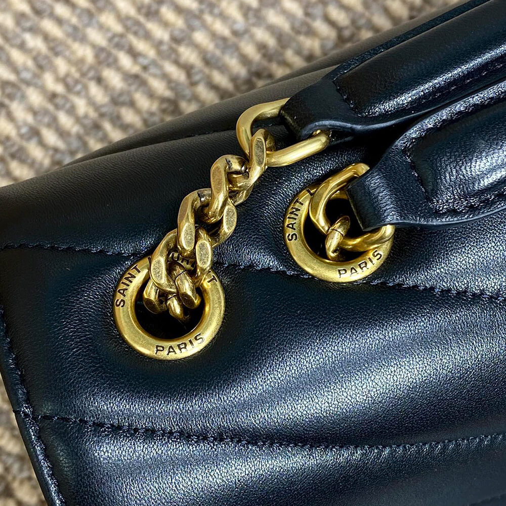 Y51 LOULOU medium in MATELASSÉ lambskin(high-end grade)