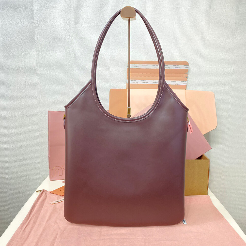 M1um1u REGULAR IVY LEATHER BAG(HIGH-END GRADE)