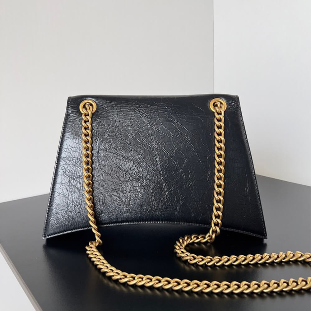 Ba1en*iaga Women’s Crush Chain Bag Medium(HIGH-END GRADE)