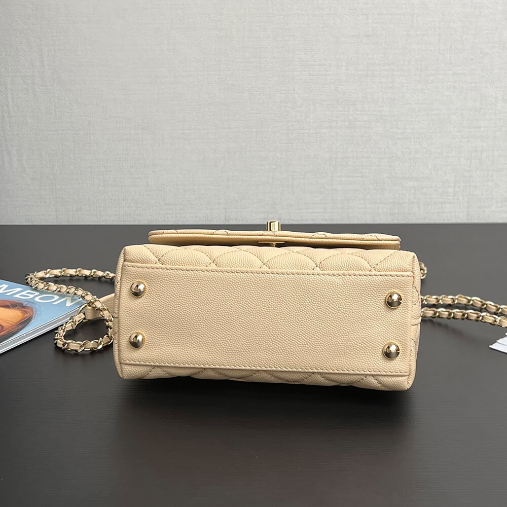 Ch**el MINI COCO Handle Bag(HIGH-END GRADE)