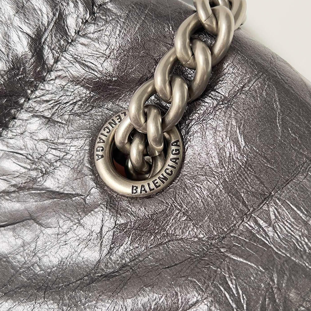 Ba1en*iaga Women’s Crush Tote Bag Medium(HIGH-END GRADE)