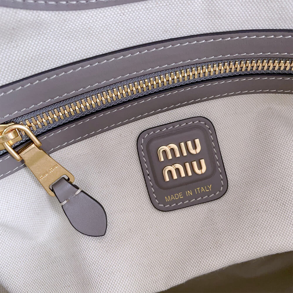 M1um1u REGULAR IVY LEATHER BAG(HIGH-END GRADE)