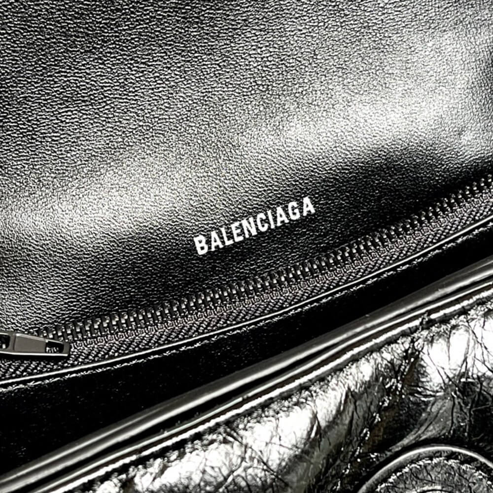 Ba1en*iaga Women’s Crush Chain Bag Small(HIGH-END GRADE)