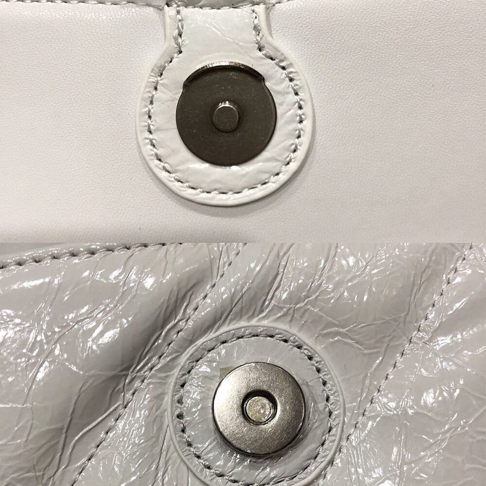 Ba1en*iaga Women’s Crush Chain Bag Small(HIGH-END GRADE)
