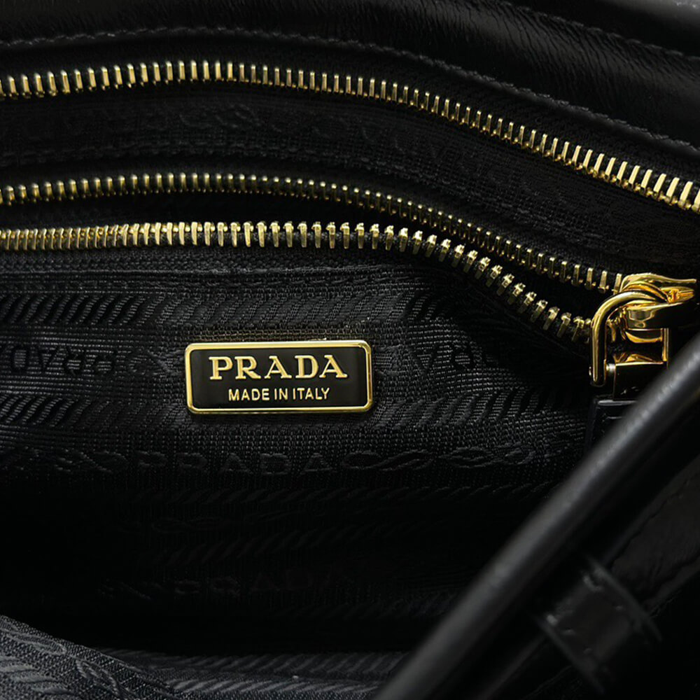 Pra*a Bonnie small leather shoulder bag(HIGH-END GRADE)