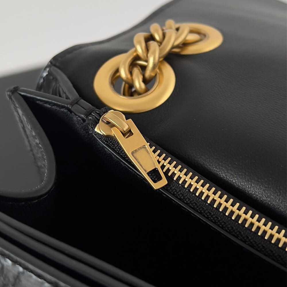 Ba1en*iaga Women’s Crush Chain Bag Medium(HIGH-END GRADE)