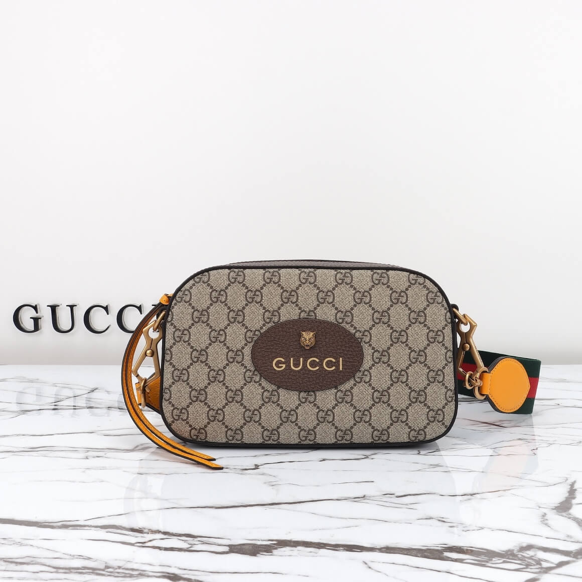 Gvc*1 Neo Vintage GG Svp*me Messenger Bag(High-end Grade)