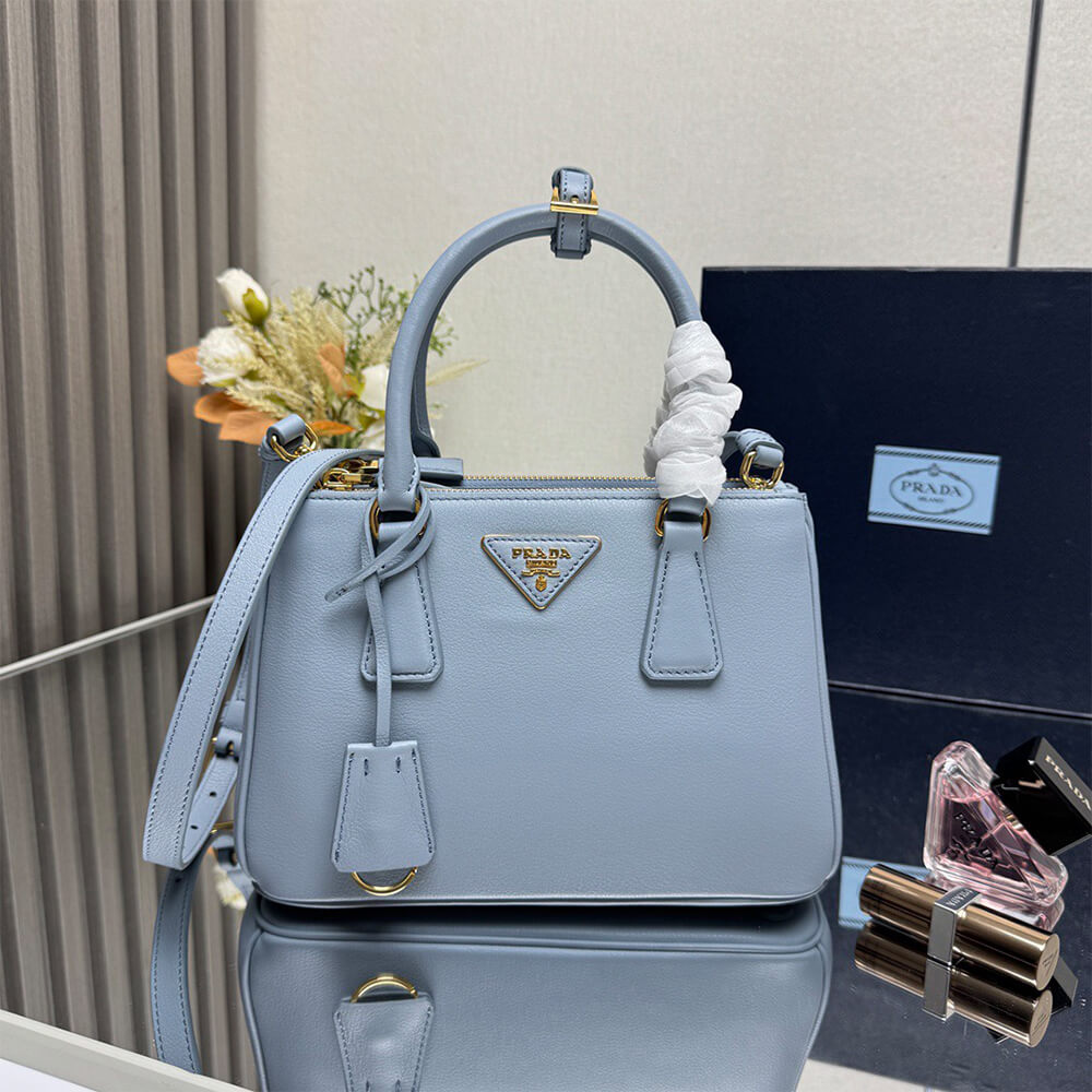 Pra*a Small Pra*a Galleria Saffiano leather bag(HIGH-END GRADE)
