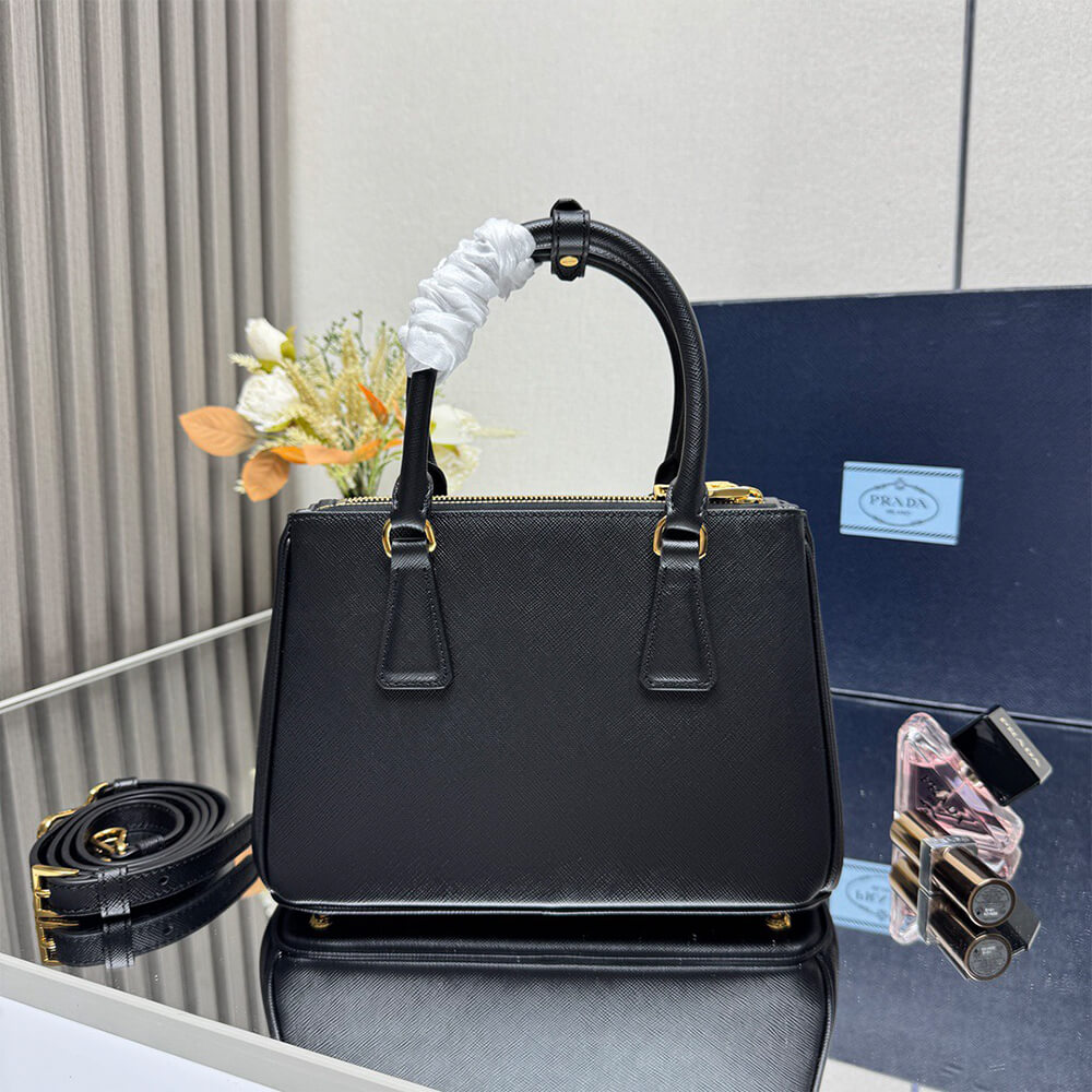 Pra*a Small Pra*a Galleria Saffiano leather bag(HIGH-END GRADE)