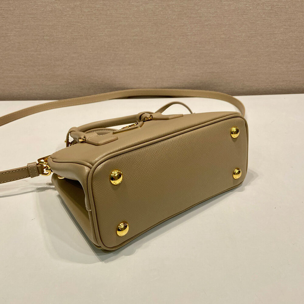 Pra*a Galleria Saffiano leather mini-bag(HIGH-END GRADE)
