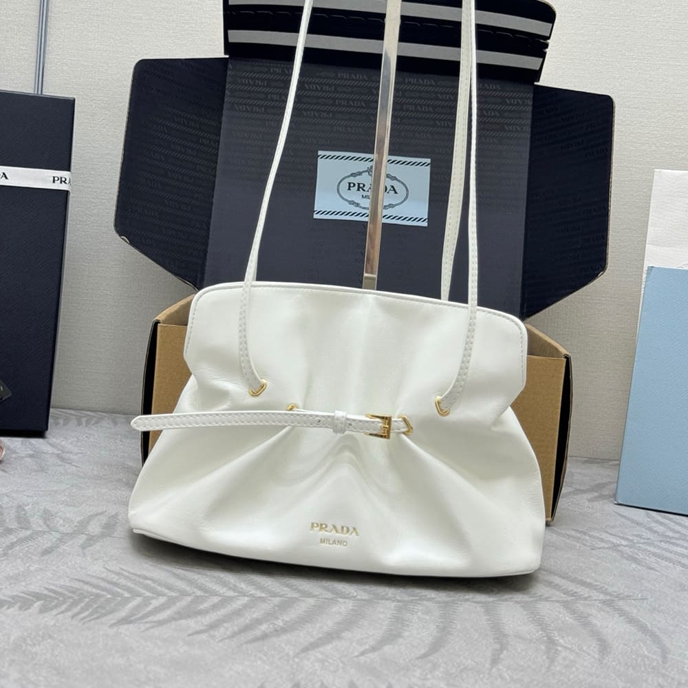 Pra*a Dada small nappa leather bag