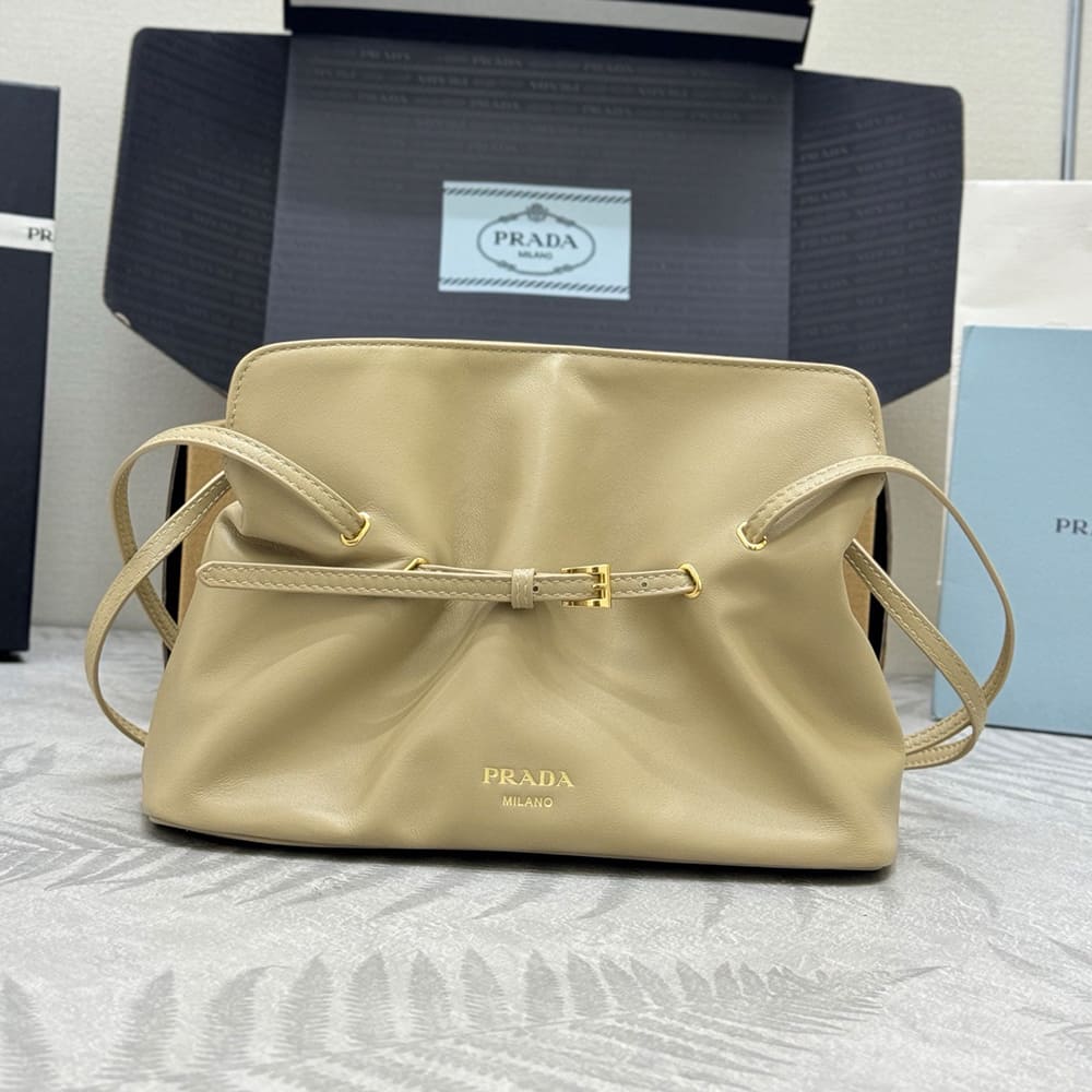 Pra*a Dada small nappa leather bag