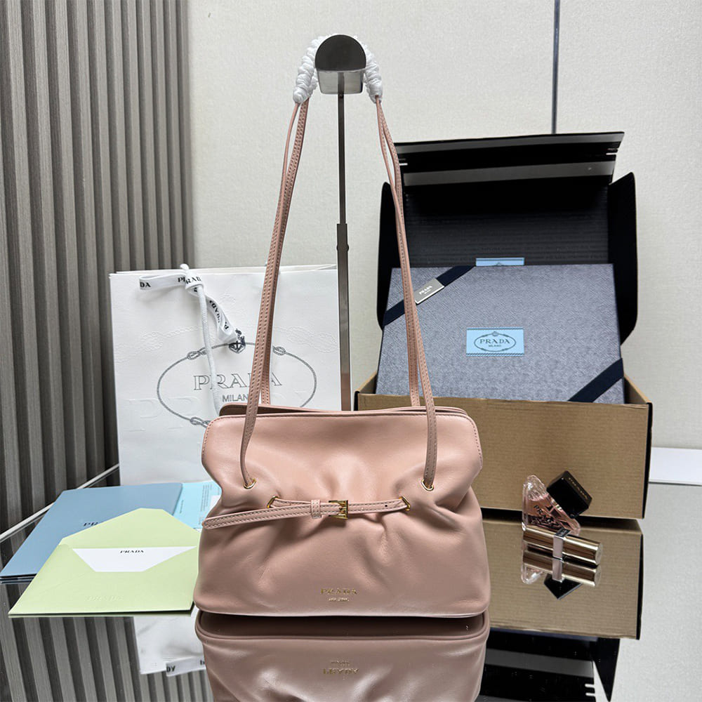 Pra*a Dada small nappa leather bag