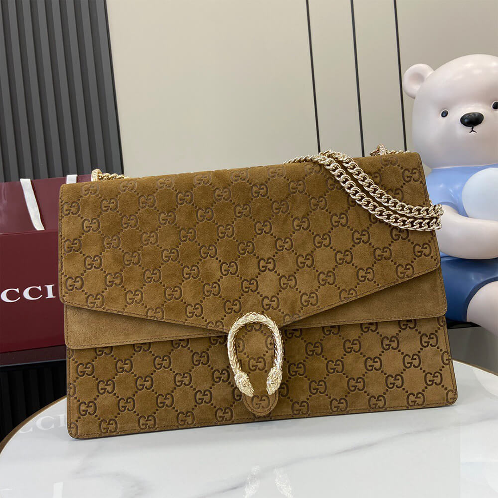 Gvc*1 Dionysus Large suede shoulder bag(high-end Grade)