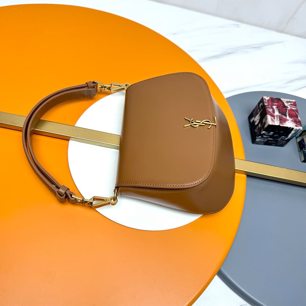 Y51 Mini VOLTAIRE TOP HANDLE bag in BOX Sa1nt Lau*nt(HIGH-END GRADE)