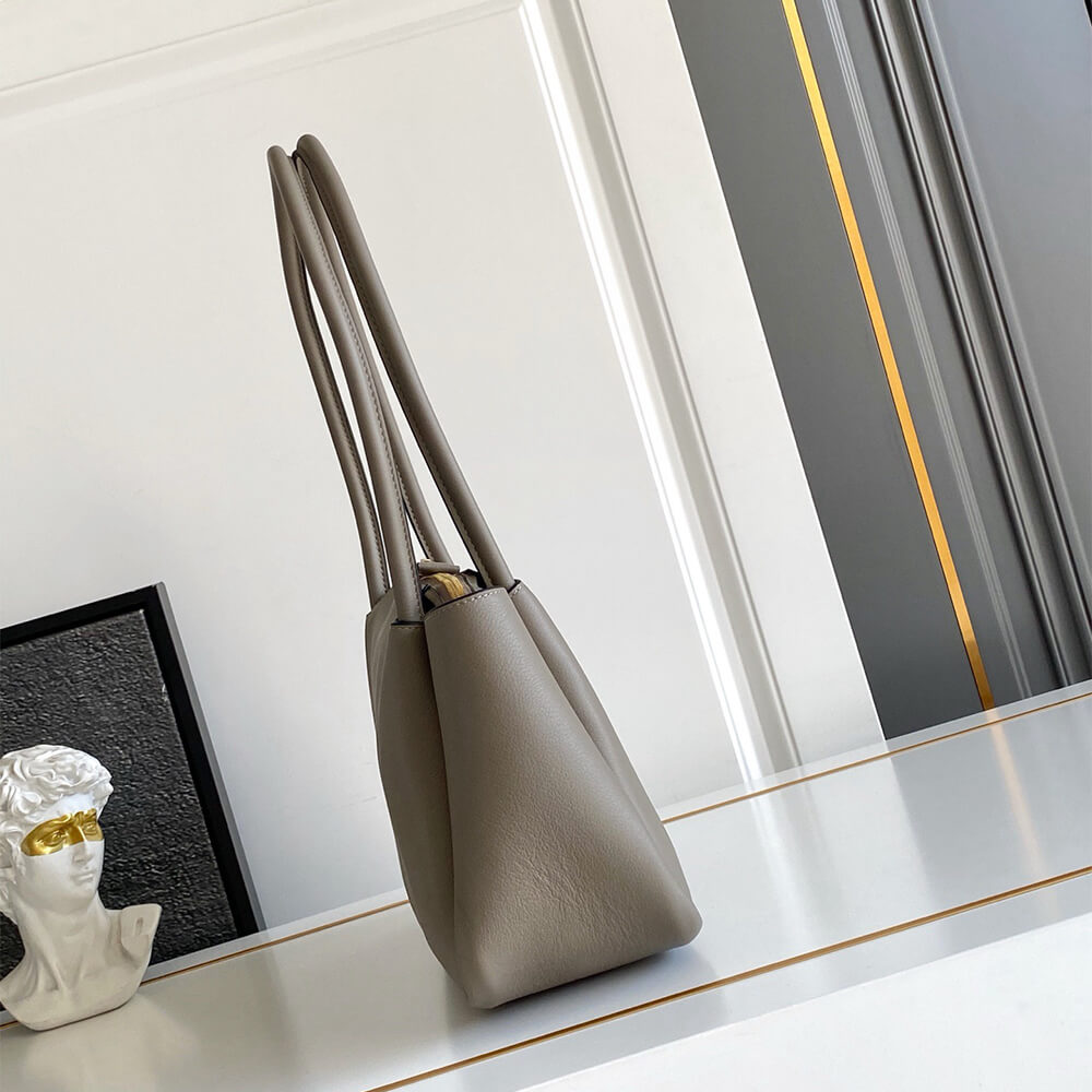Pra*a Darling medium suede shoulder bag