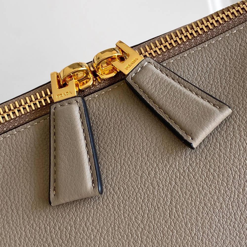 Pra*a Darling medium suede shoulder bag