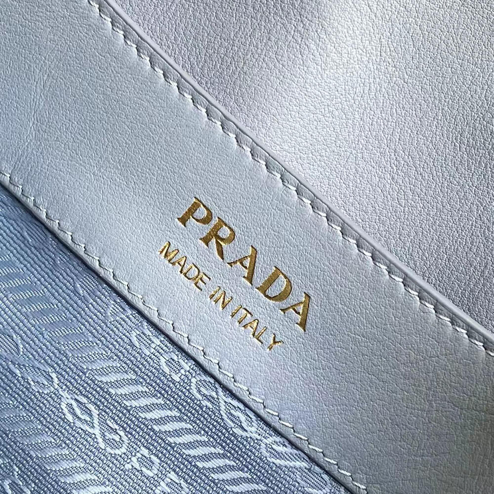 Pra*a Darling medium suede shoulder bag