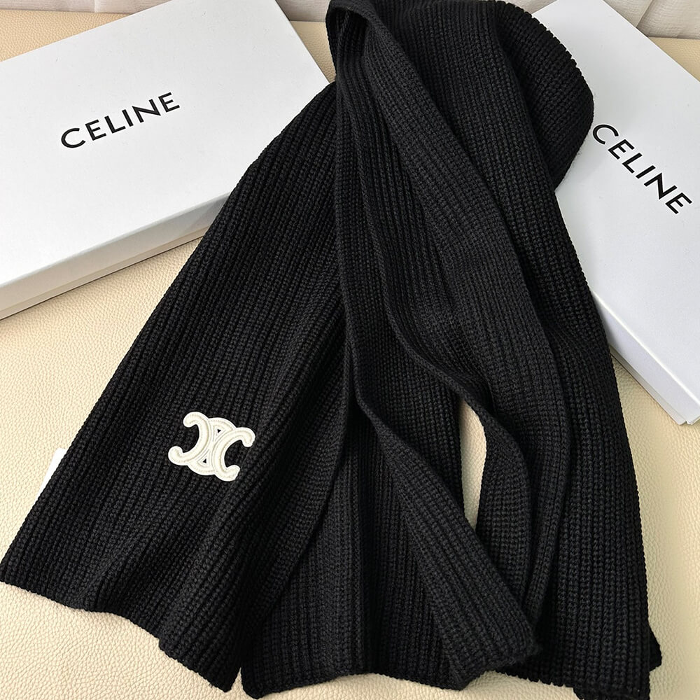 Ce1i*e Triomphe scarf in cashmere