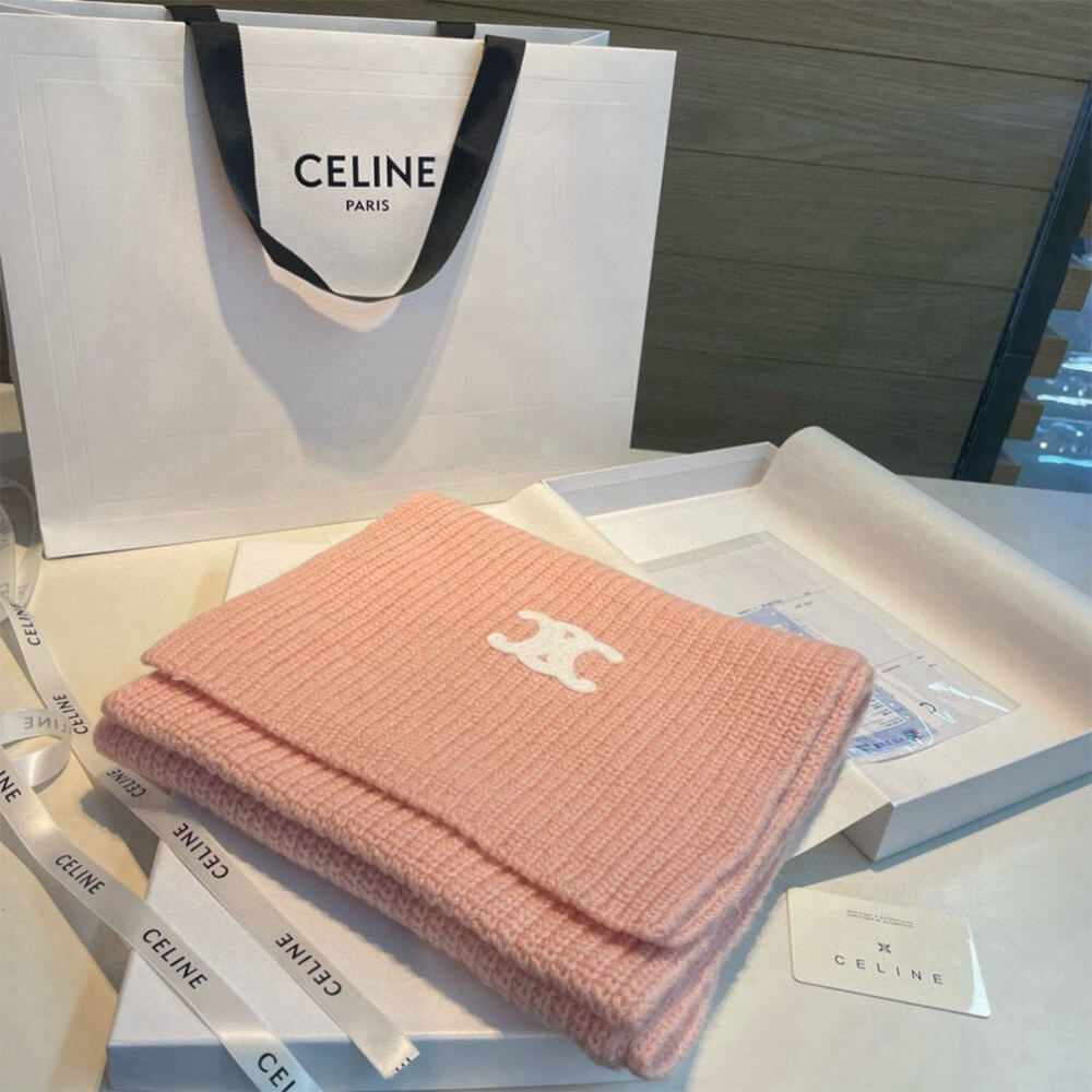 Ce1i*e Triomphe scarf in cashmere