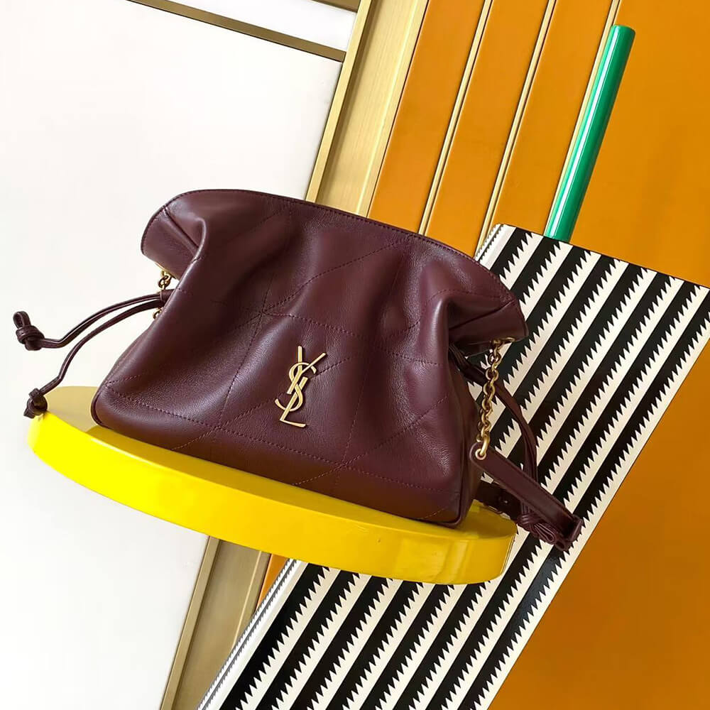 Y51 JAMIE shoulder pouch in lambskin(HIGH-END GRADE)