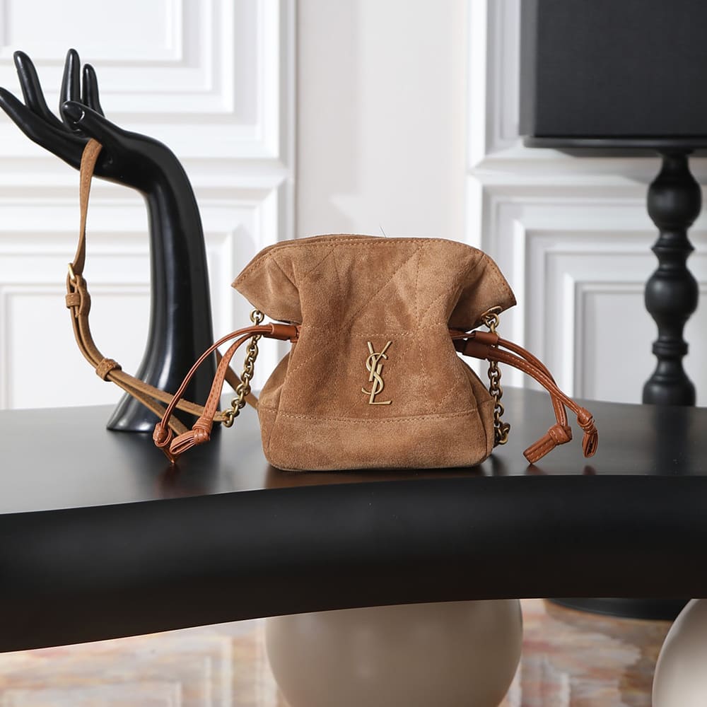 Y51 JAMIE mini shoulder pouch in suede(HIGH-END GRADE)